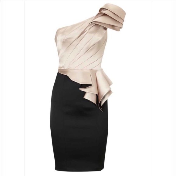 karen millen one shoulder dress